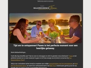 Toe aan een break? Jouw paasvakantie is slechts één klik verwijderd!