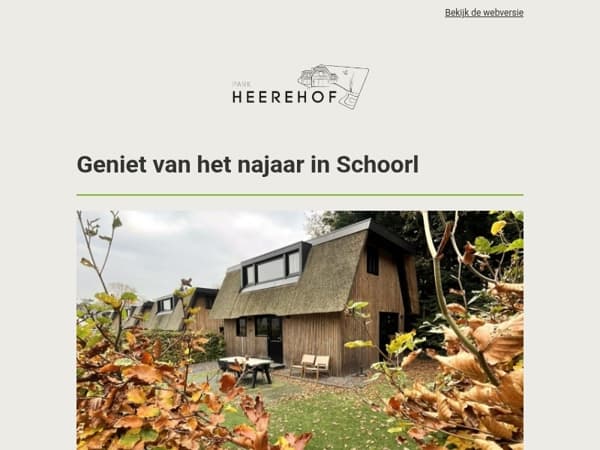 Ontdek Schoorl deze herfst: eropuit, ontspannen en opladen