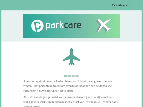 Parkeren met Pasen? Vind de beste deal voor uw vliegreis! 🌷