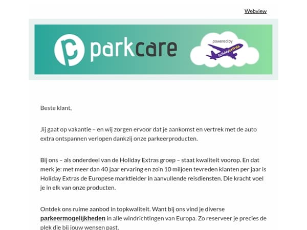 Boek nu bij de marktleider