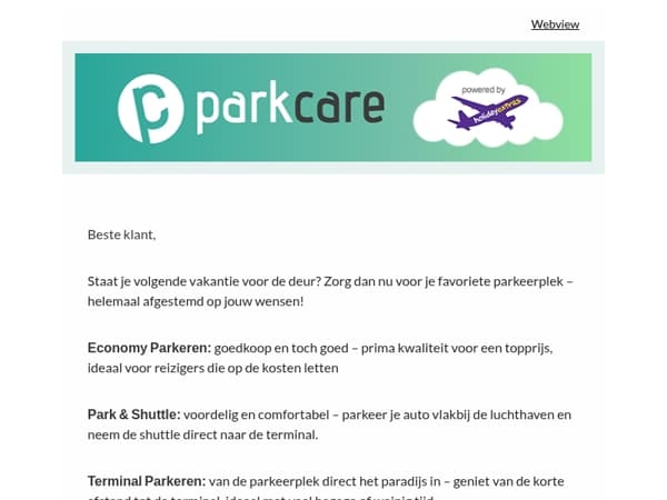 Boek nu je favoriete plek!