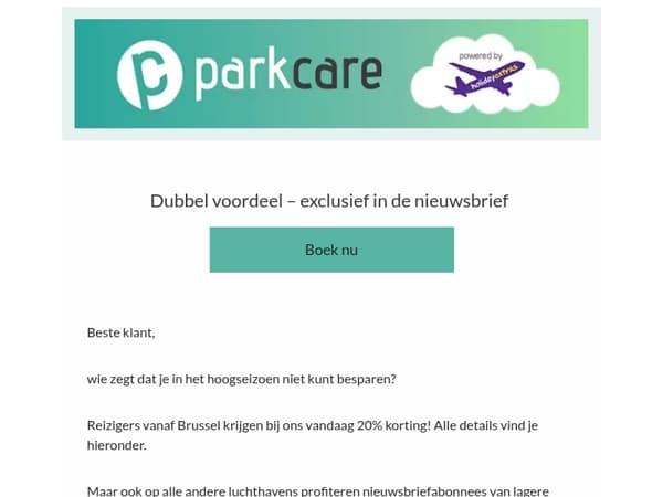 Profiteer van tot wel 20% korting!