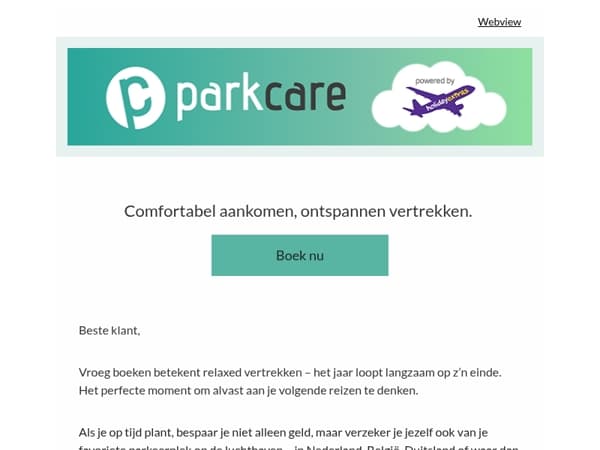 Boek op tijd en bespaar – jouw parkeerplek wacht op je!