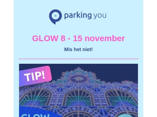 GLOW ✨ mis het niet!