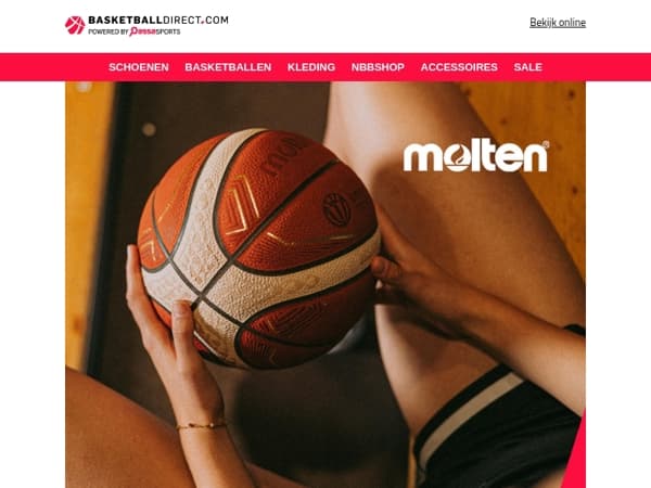 De officiële wedstrijdbal van het EK damesbasketbal 2025!