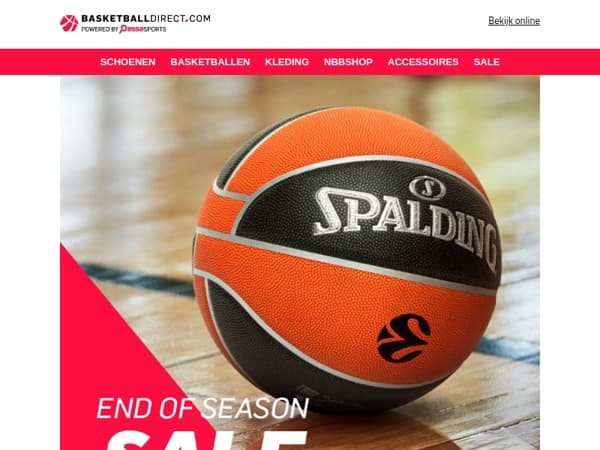 Topdeals in de End of Season Sale!
