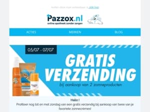 ☀️ Zomeractie | Mis het niet!