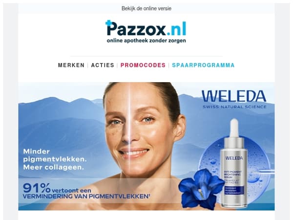 Minder pigmentvlekken, meer collageen 💙