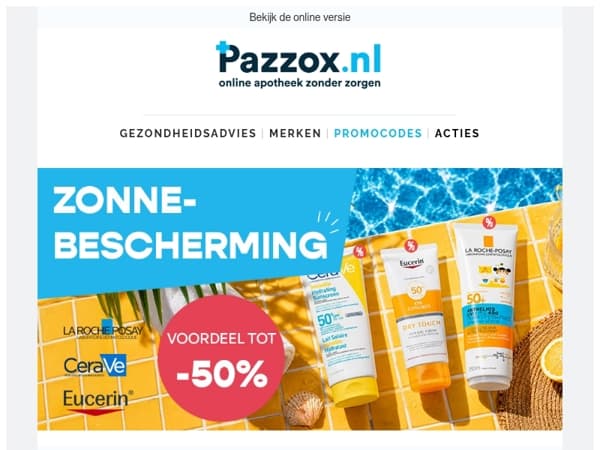 😎 Dit is hét moment om je zonnecrème te shoppen!