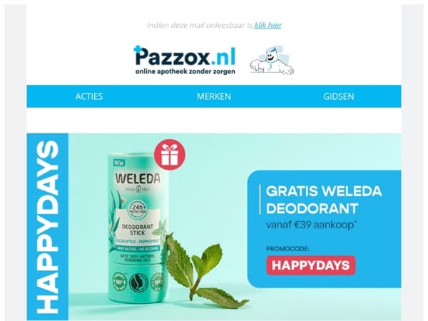 🎁 Onze nieuwsbrieven ontvangen? Dat loont!​