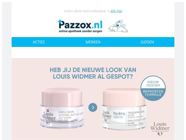 ✨Heb je de nieuwe look van Louis Widmer al gespot?