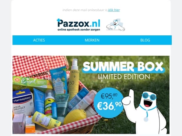 Enkel dit weekend! -40% op 10 topproducten!