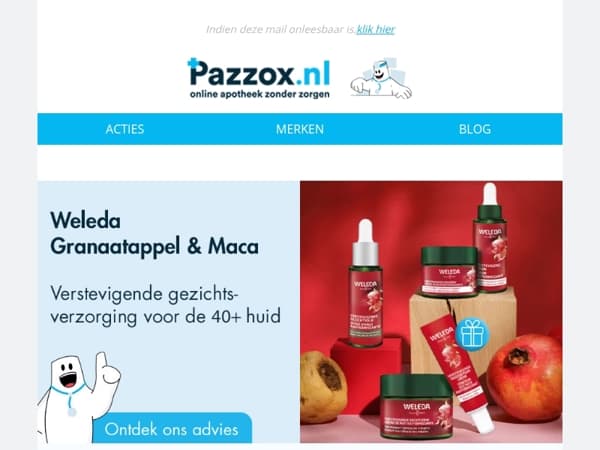 100% natuurlijke verzorging voor je huid in elke fase + CADEAU