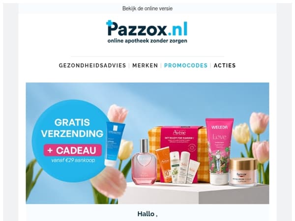 Moederdag weekend: 2 dagen extra voordeel!