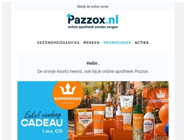 🧡 Fijne Koningsdag!