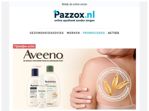 🌾Aveeno: ontdek de kracht van haver voor je huid
