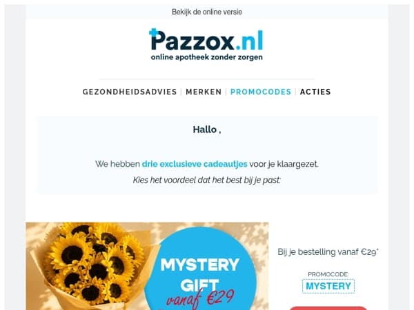 Je nieuwe promocodes staan klaar ✅