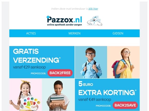 🤫Pssst... je Back to School voordeel wacht.