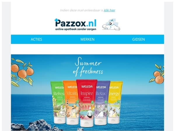 🌞Ervaar de 'Summer of Freshness' met Weleda!