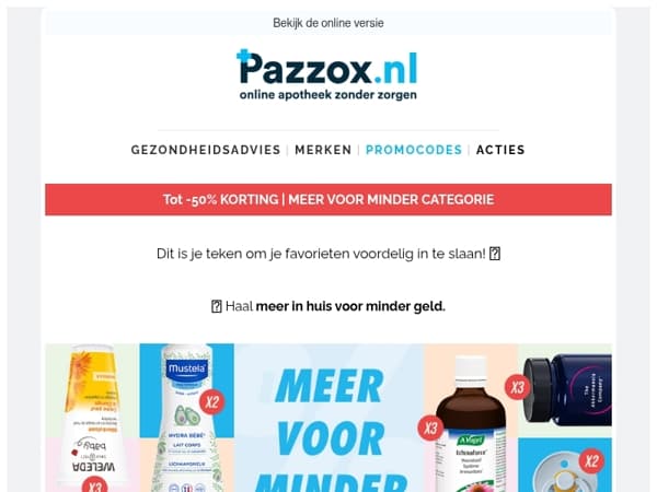 🔥 Meer halen, minder betalen