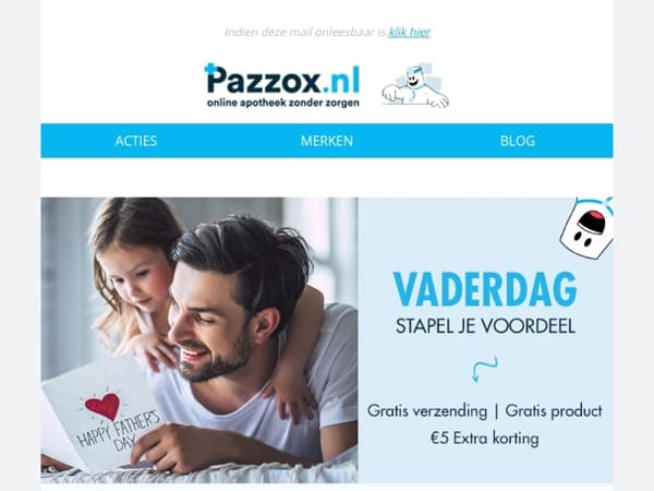 👨‍👧‍👦💙Stapelkortingen - speciaal voor Vaderdag