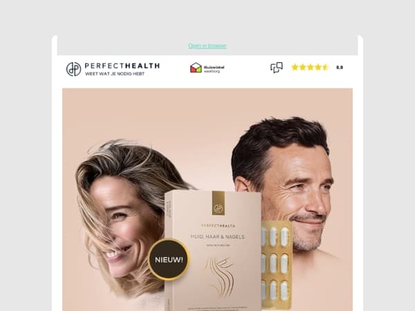 ✨ Nieuw: premium beauty support mét 25% introductiekorting