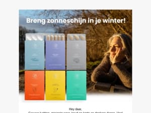 Breng zonneschijn in je winter! ☀️