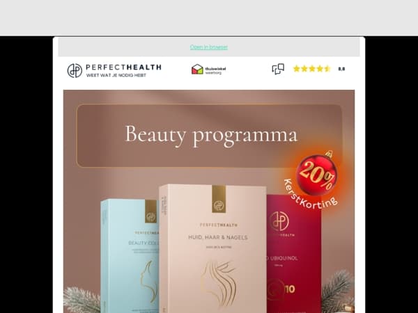 🎄 December voordeel: slim combineren & 20% extra voordeel