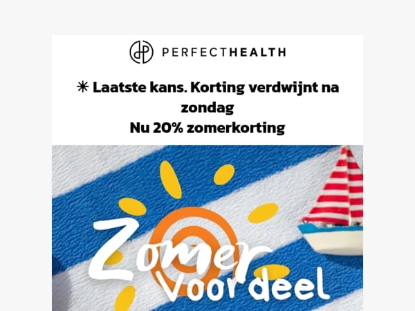 Laatste kans! ⏰ Korting verdwijnt zondag om 23:59