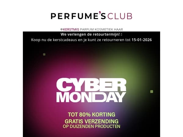 ⏳ Cyber Monday: alleen vandaag! ⌛️