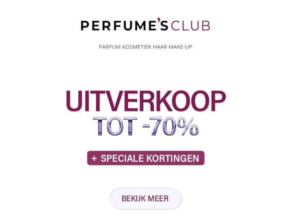 ⏳ Uitverkoop! Tot 70% korting