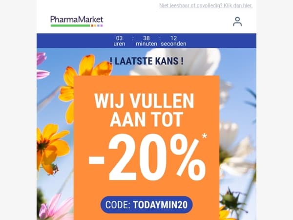Laatste kans: minstens -20% korting op bijna alles