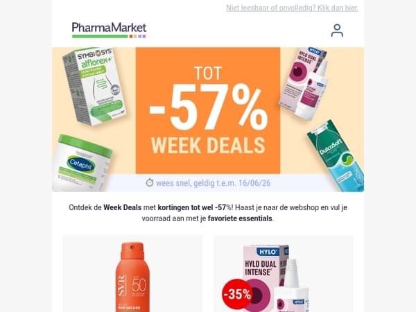 Week Deals: tot -57%