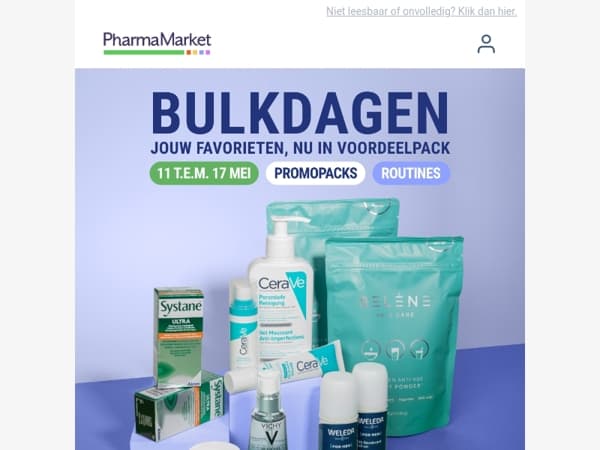 Bulkdagen: jouw favorieten in voordeelpack 🛍️