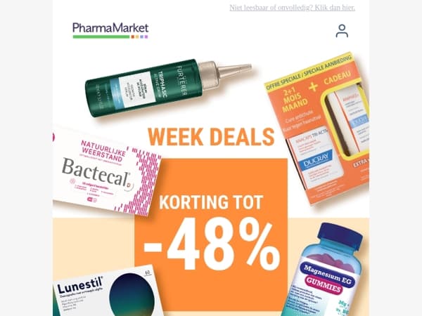 Tot -48%: ontdek de Week Deals