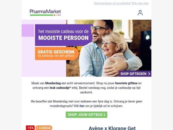 Moederdagtip: gratis verrassing bij giftbox 🎁