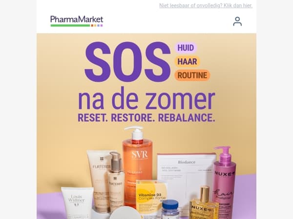 SOS na de zomer: tijd voor een reset
