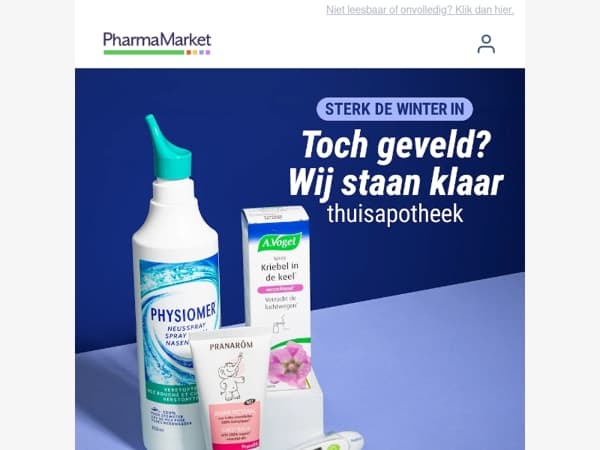 Toch geveld? Zorg dat je huisapotheek klaarstaat.