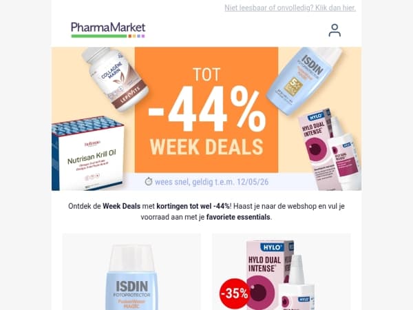 Week Deals: tot -44%