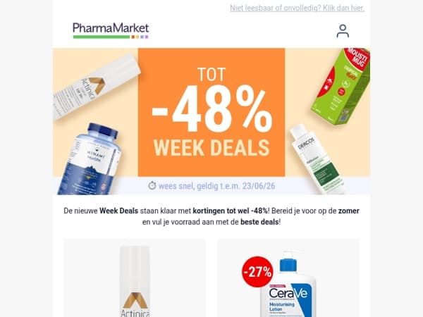 Week Deals: tot -48% ☀️