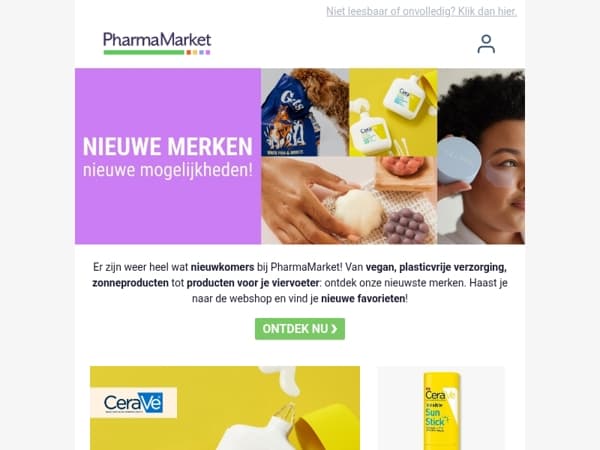 NIEUW bij PharmaMarket
