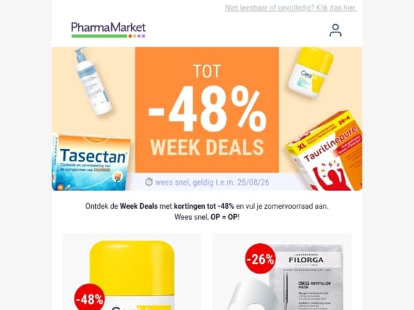 Week Deals: tot -48% 🎉