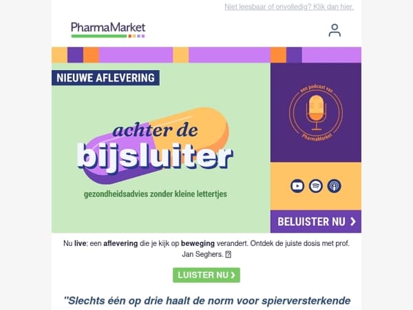 NU LIVE 🎙️ Beweging als medicijn
