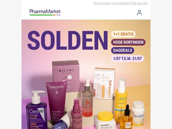 Solden zijn gestart: 1+1 en 2+1 gratis, tot -60% en meer