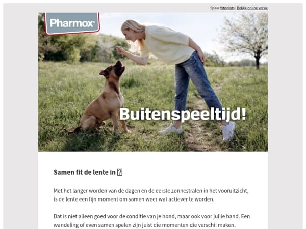 🌸 Samen fit de lente in - mini work-out voor jou & je hond!