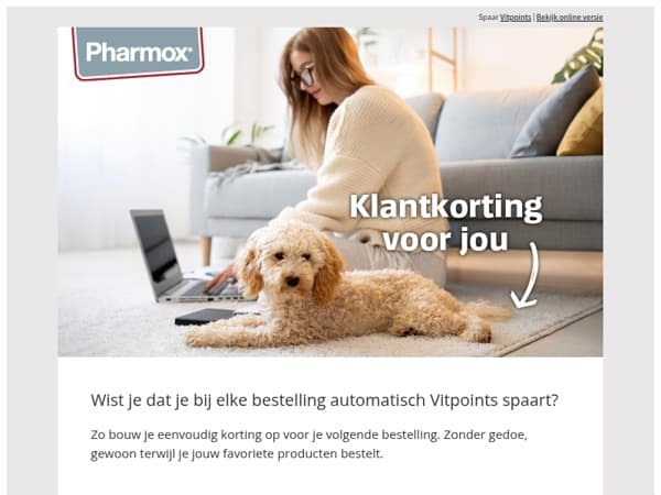 Wist je dat je automatisch spaart voor korting? 💛