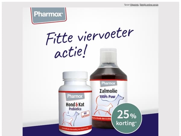 📢 Korting op jullie favorieten Zalmolie & Probiotica