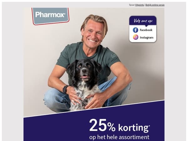 🎂 25% korting voor jouw viervoeter!🐾