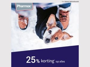 25% korting | 🐕 Stramheid in de winter