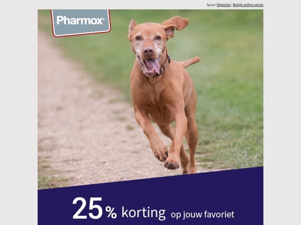 Shop jouw favoriet met 25% korting 📢